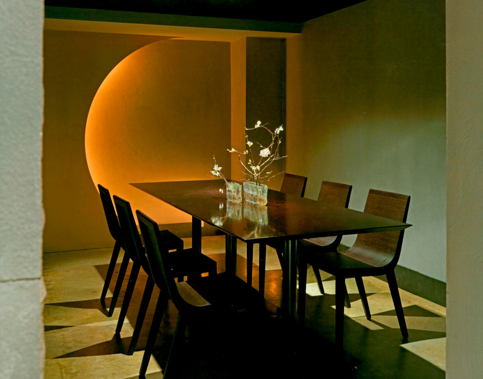 Contemporary dining room in Boston.