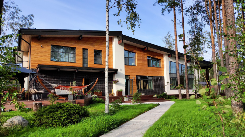 МИНИМАЛИЗМ СО СКАТНОЙ КРОВЛЕЙ