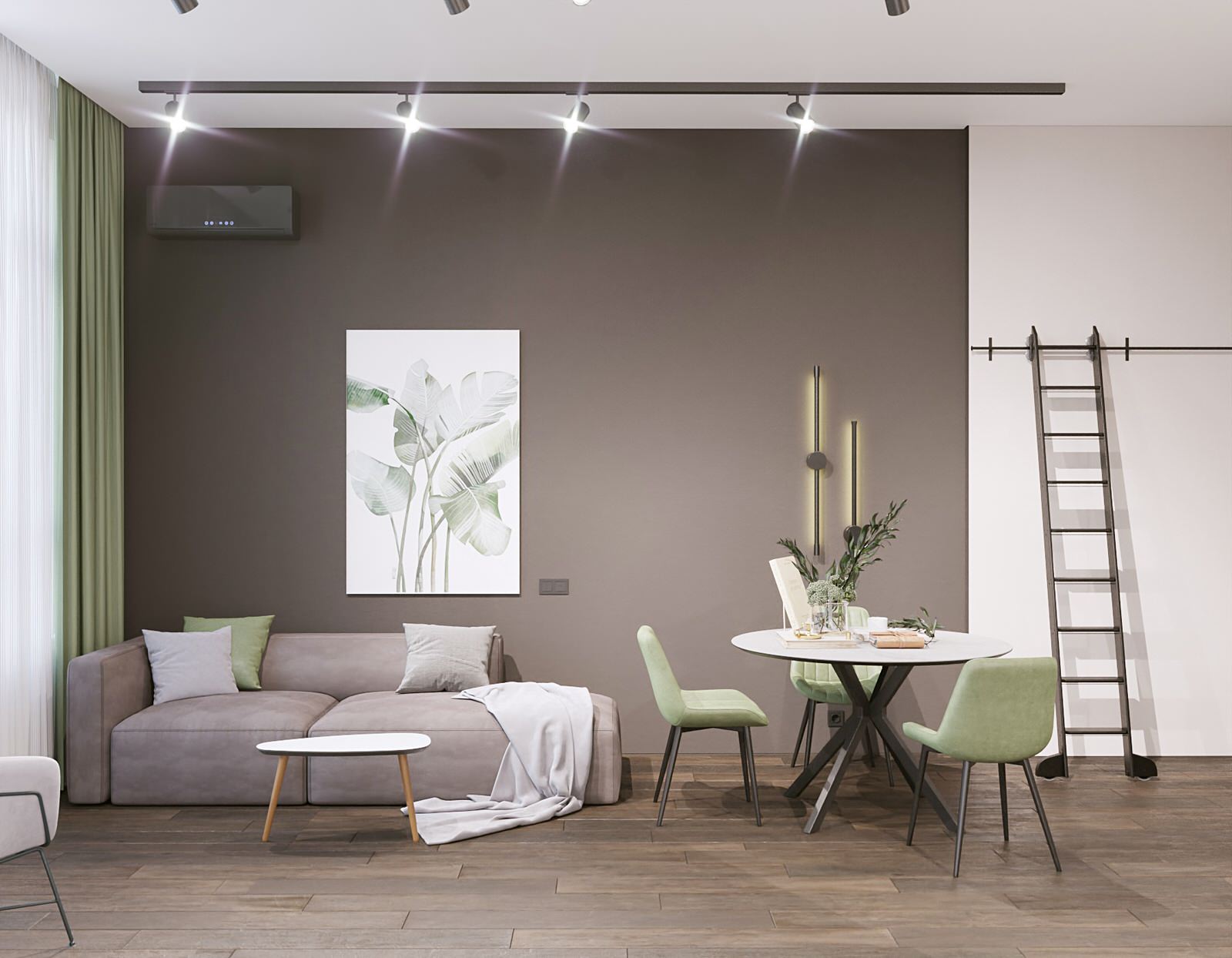 Проект квартиры в современном стиле