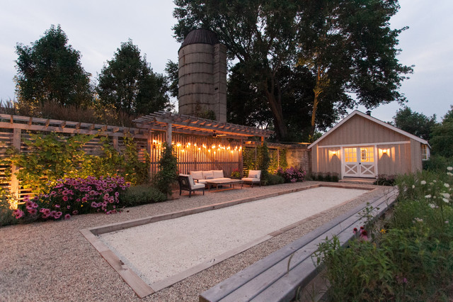 Design/ Build- Rustic Retreat country-garden