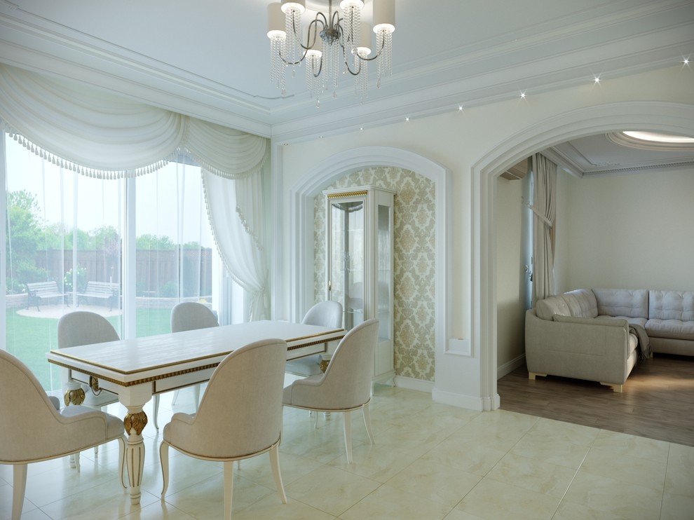 Интерьер одноэтажного жилого дома SH002