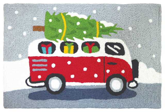 Holiday Van Holiday Decor Indoor Outdoor Accent Rug