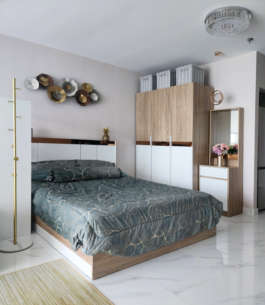 Дизайн проект студии 48м2 "под ключ"