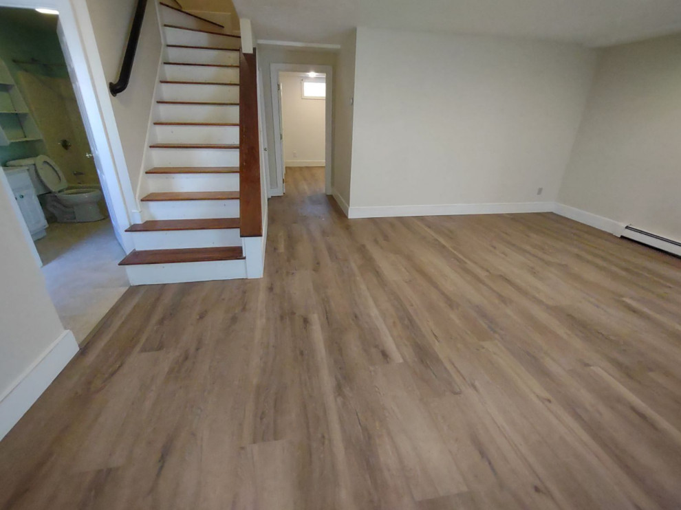 Coretec Laminate Floor In Basement