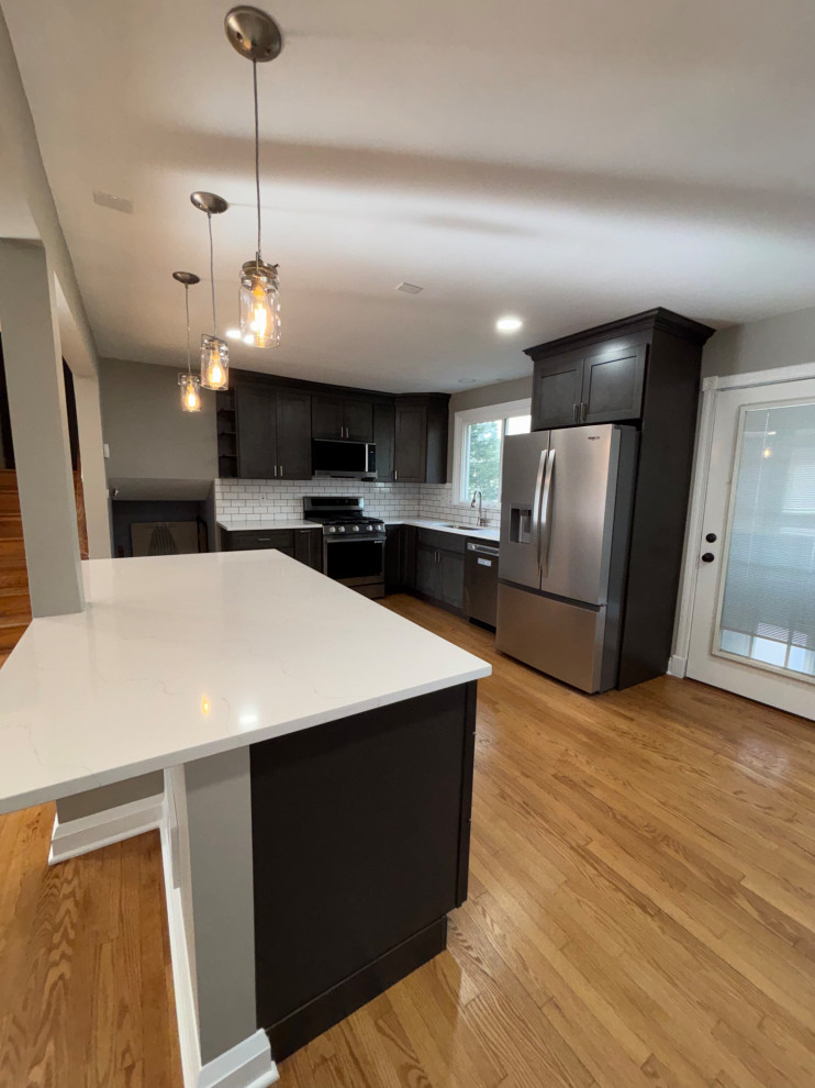 Open concept kitchen