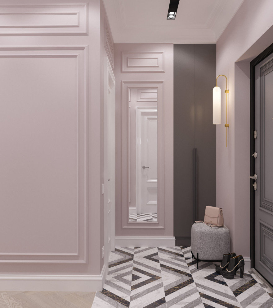 Проект апартаментов для молодой творческой девушки #apartments_bukinist