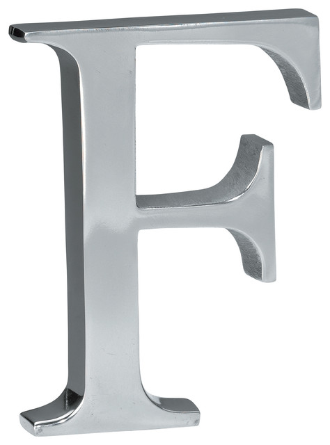 6" Aluminum Letters / Symbols, Letter F