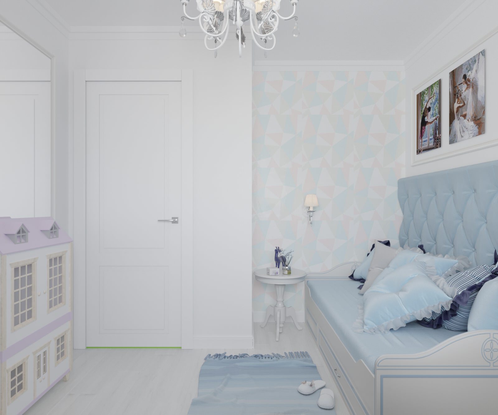 Дизайн интерьера 4-х комнатной квартиры