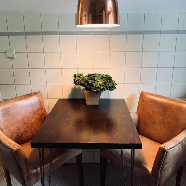 WOHNUNG WESTEND eclectic-dining-room