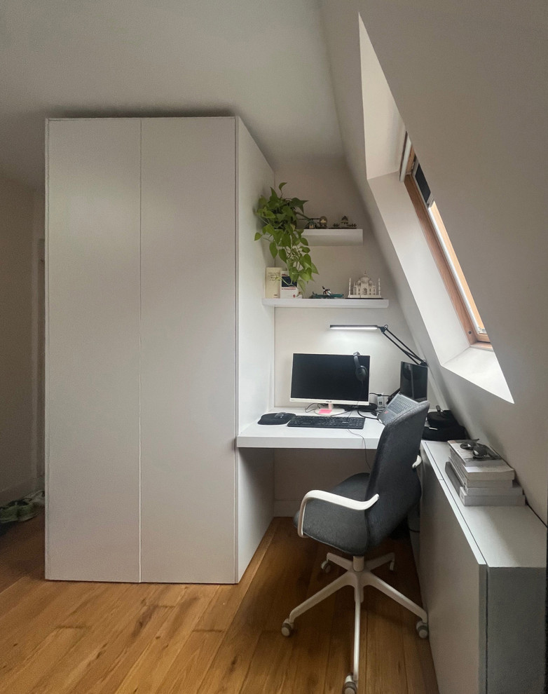 Aménagement appartement sous toiture mansardée