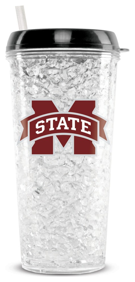 Mississippi State University Crystal Freezer Tumbler