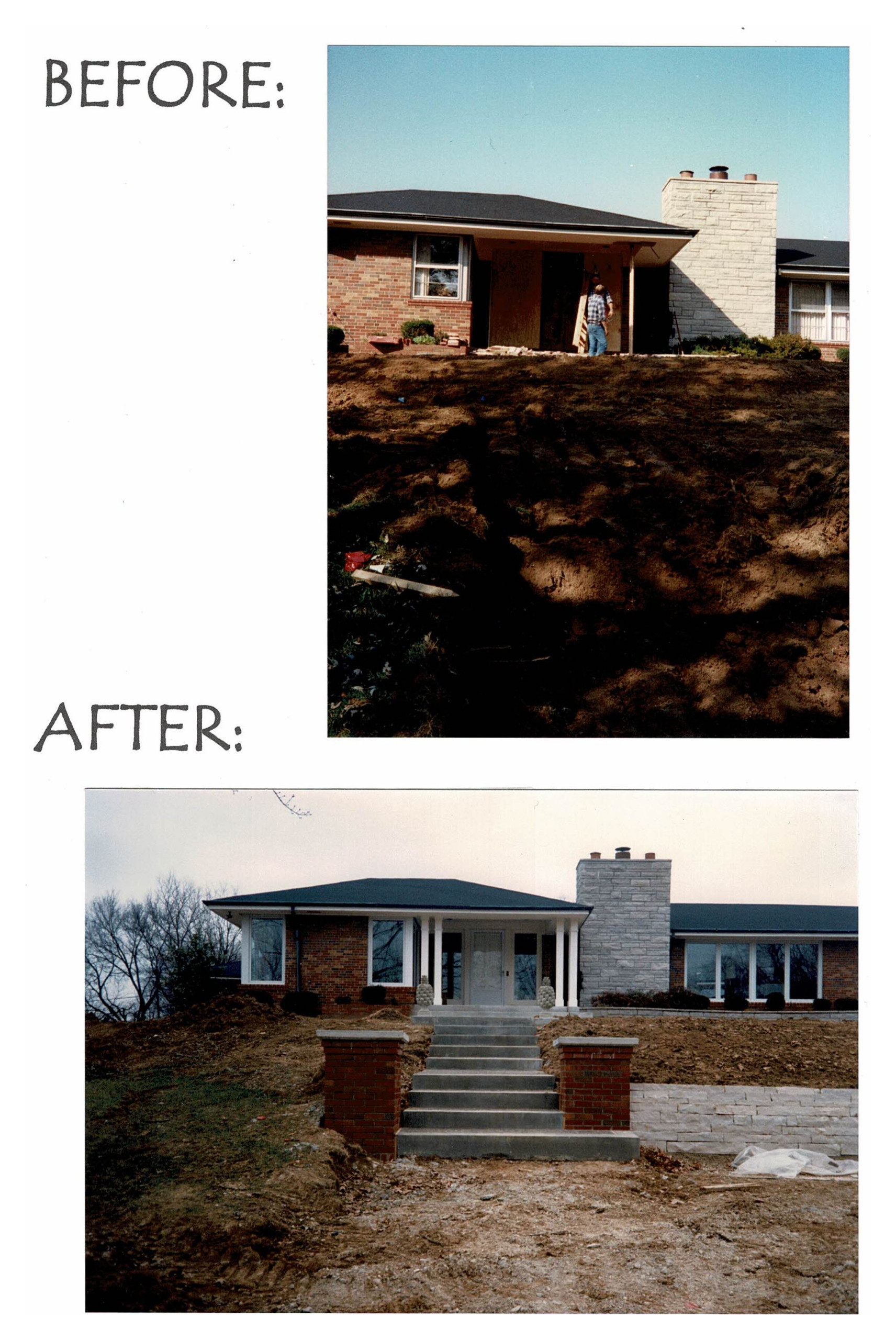 STL 1990's Front Walk Entry