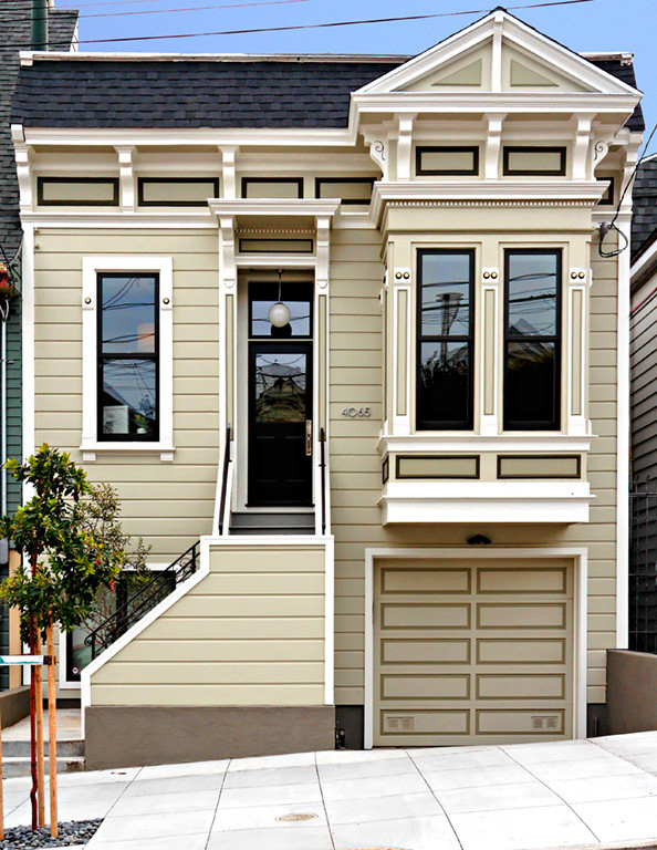 This is an example of a modern home design in San Francisco.