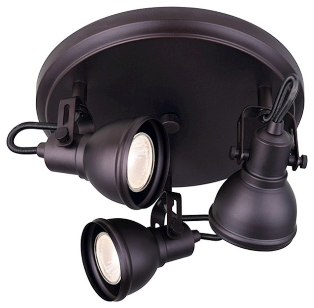 Canarm Track Lighting, Oil Rubbed Bronze Transitional Spot Lights by ShopFreely Houzz
