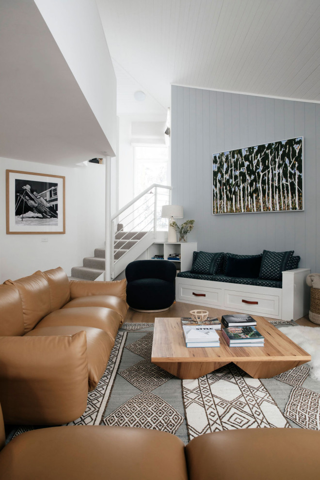 Inspiration for a scandinavian living room in Sydney.