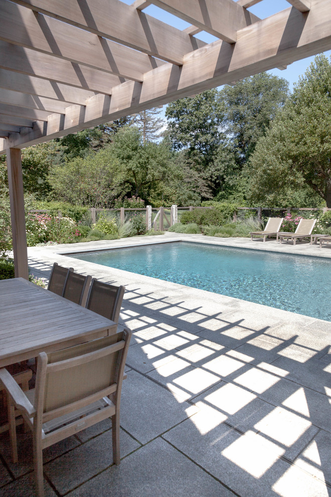 Inspiration for a transitional home design remodel in Boston