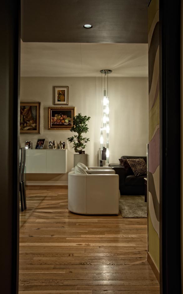 Photo of a contemporary family room in Catania-Palermo.