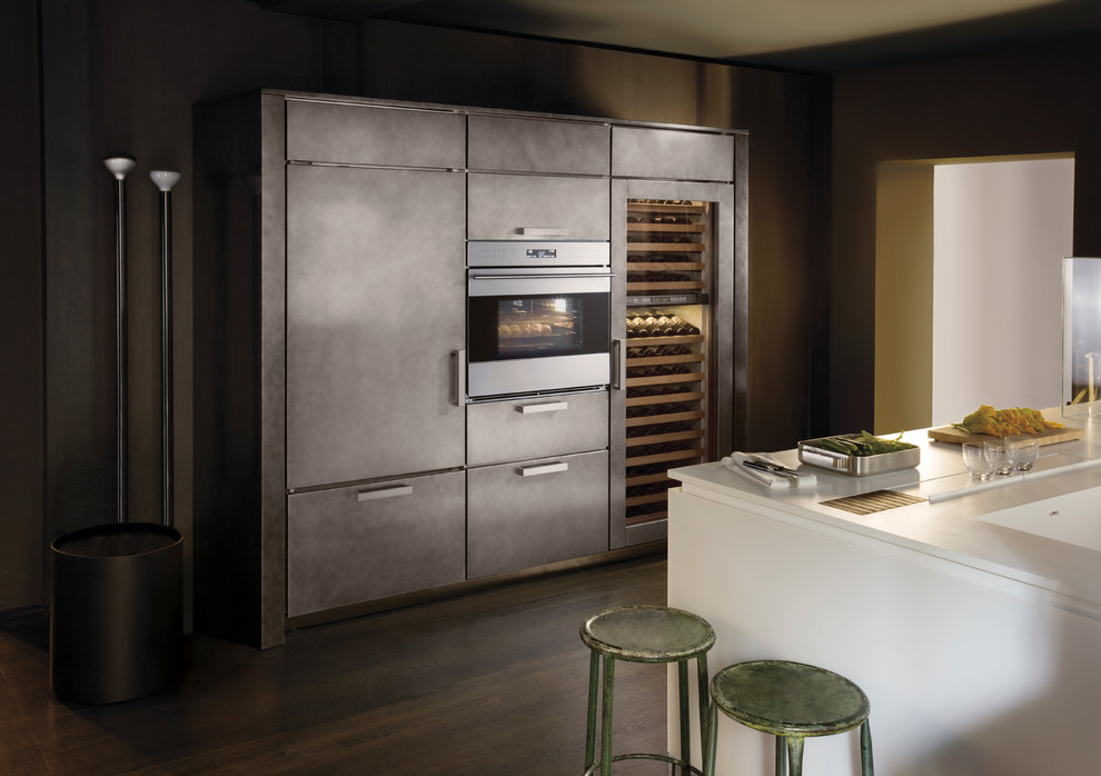 Встраиваемые холодильники в интерьере