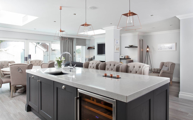 Kildare painted traditional-kitchen