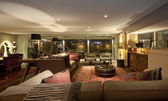 Luxury Refurbishment eklektisk-vardagsrum
