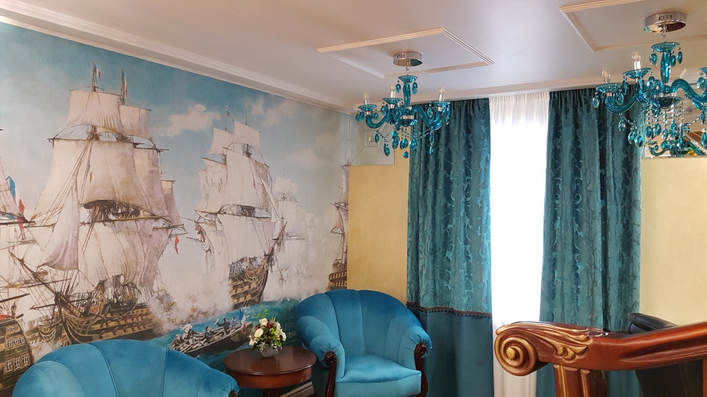 интерьер коттеджа