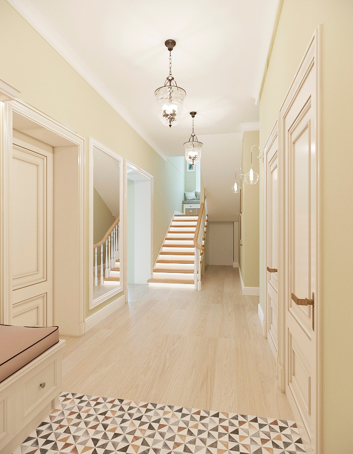 Дизайн интерьера загородного дома