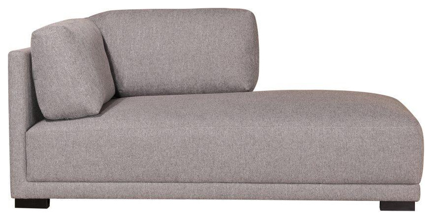 Romeo Chaise Right Grey