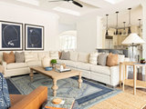 Beach Style Living Room by Ashley Martin Home