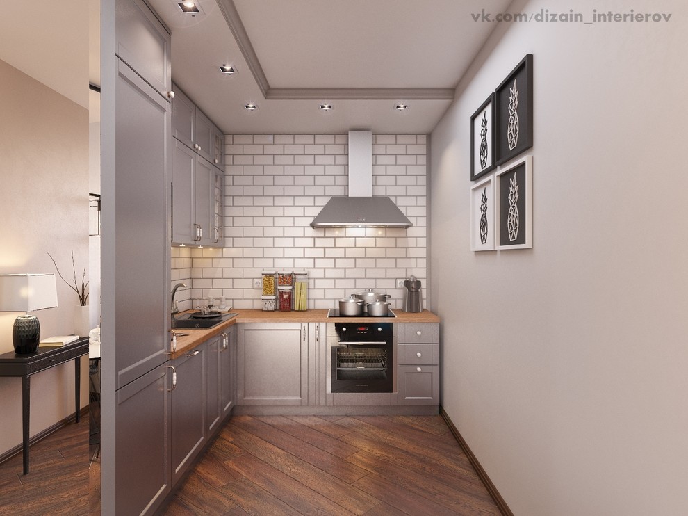 Кухня-гостиная дизайн-проект