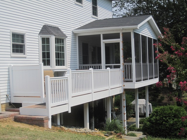 Screened-in Porch and deck