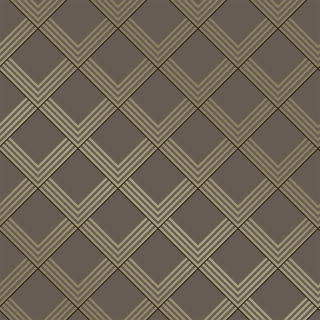 Bronze Chevron Removable Wallpaper