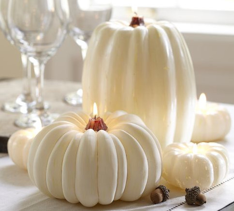 White Pumpkin Candle