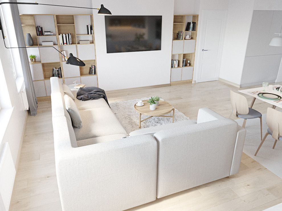 Гостиная-кухня