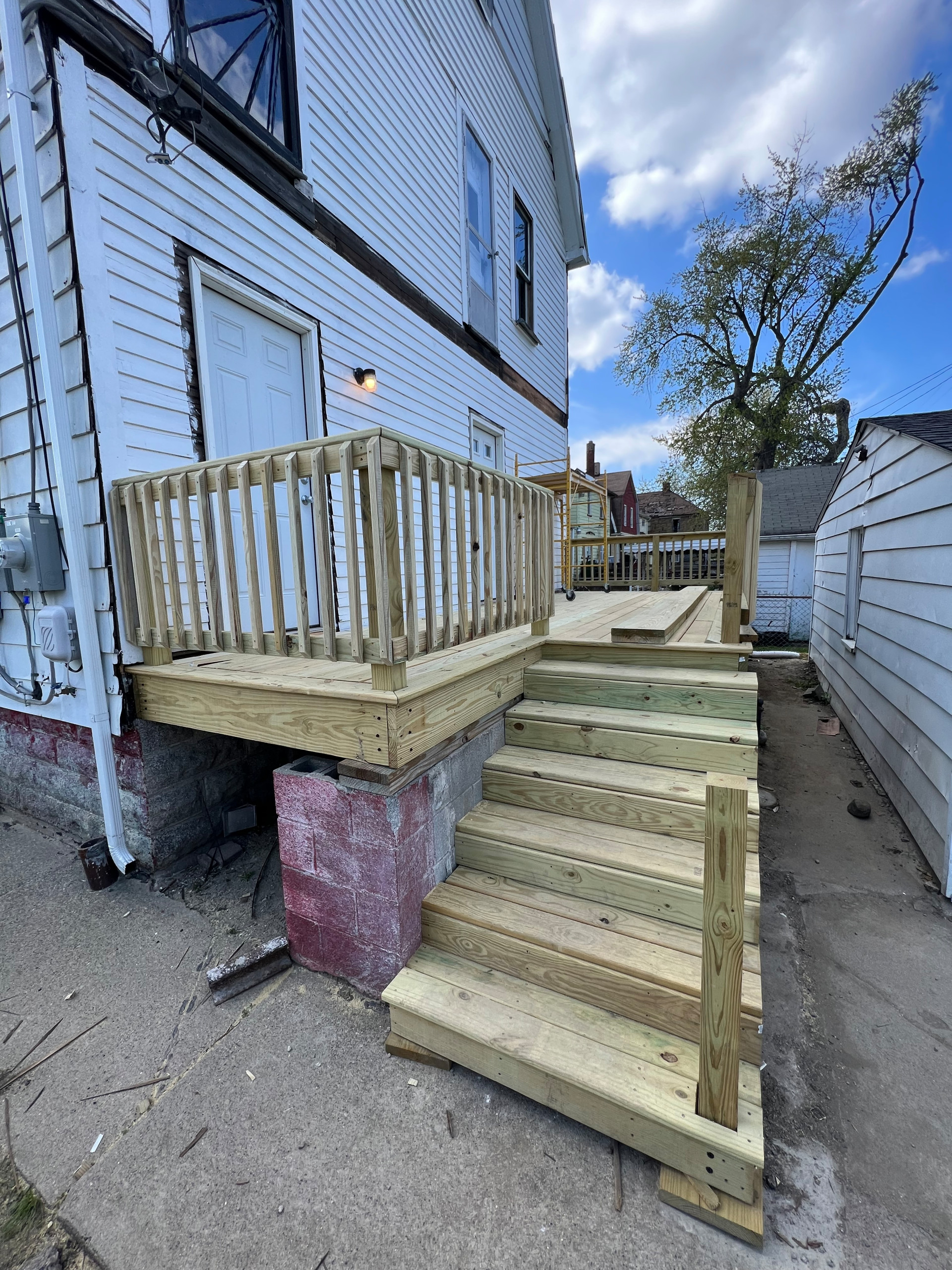 Vermont street Deck/Fence