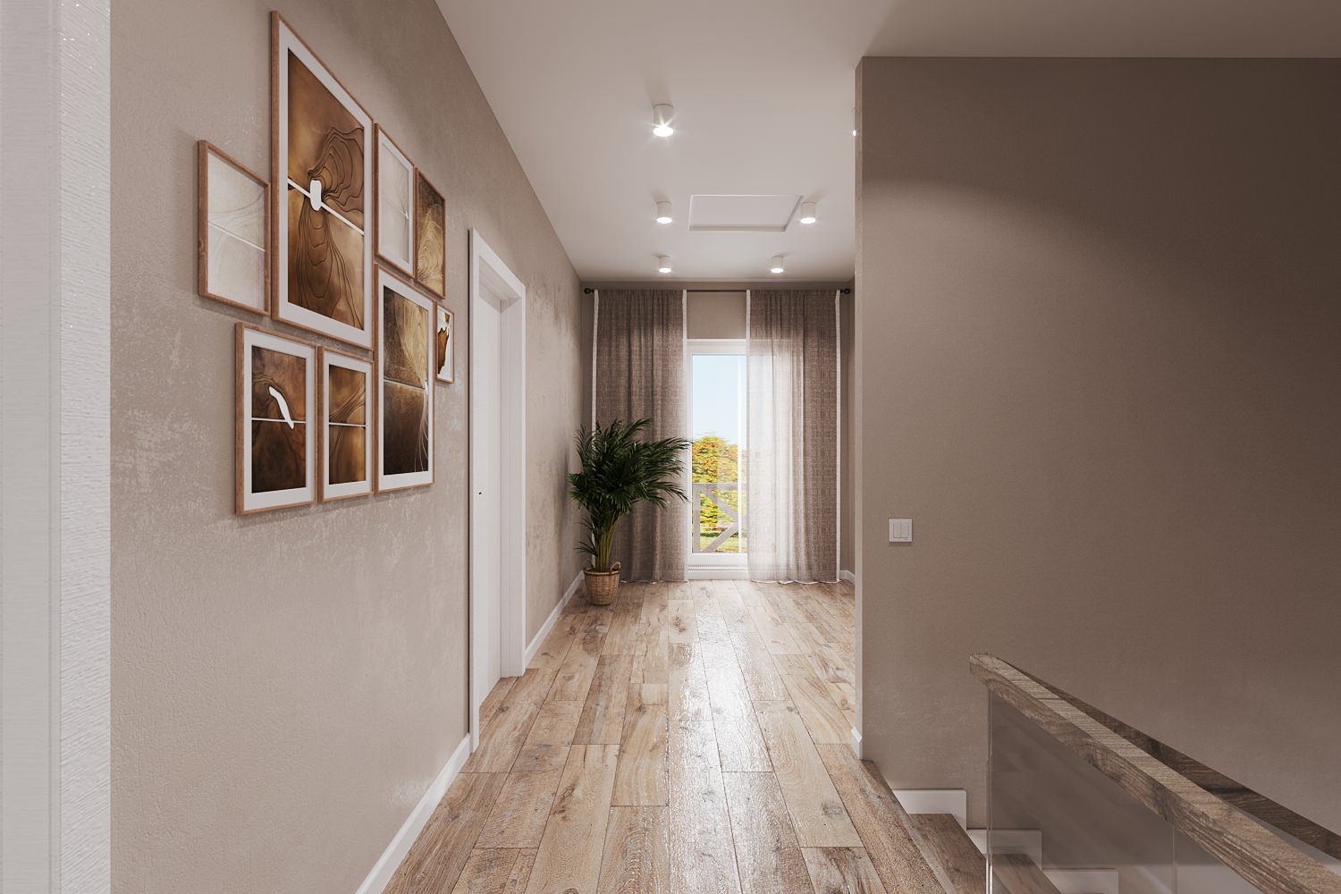 Таунхаус в лесу