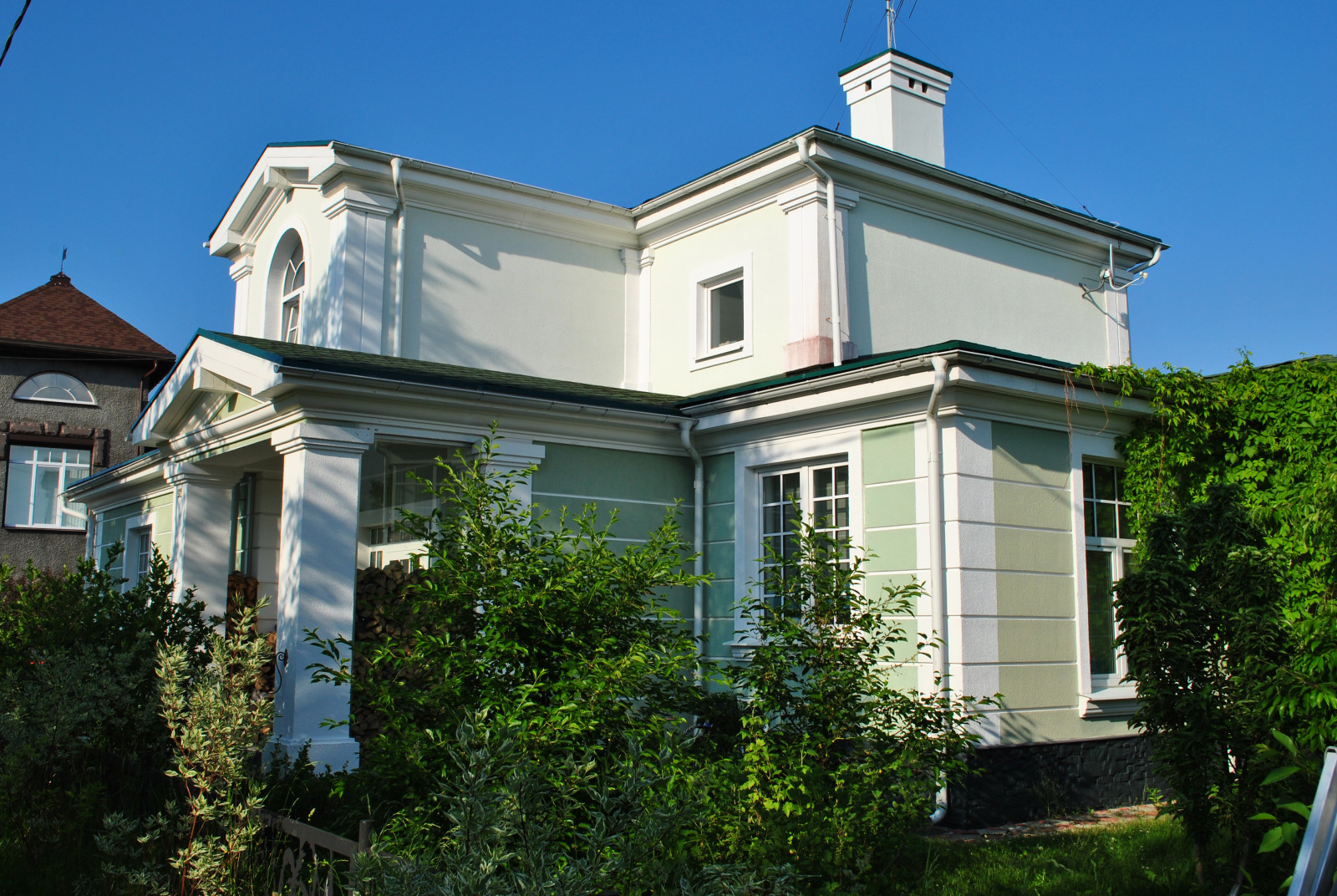 Дом после реконструкции в кп "Новый мир"