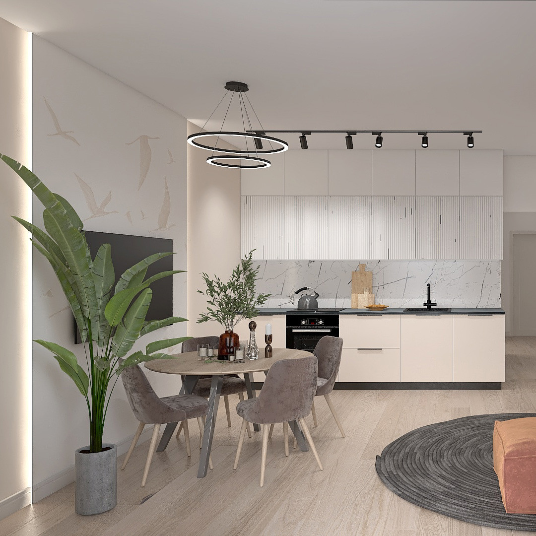 2-х комнатная квартира для пары фрилансеров