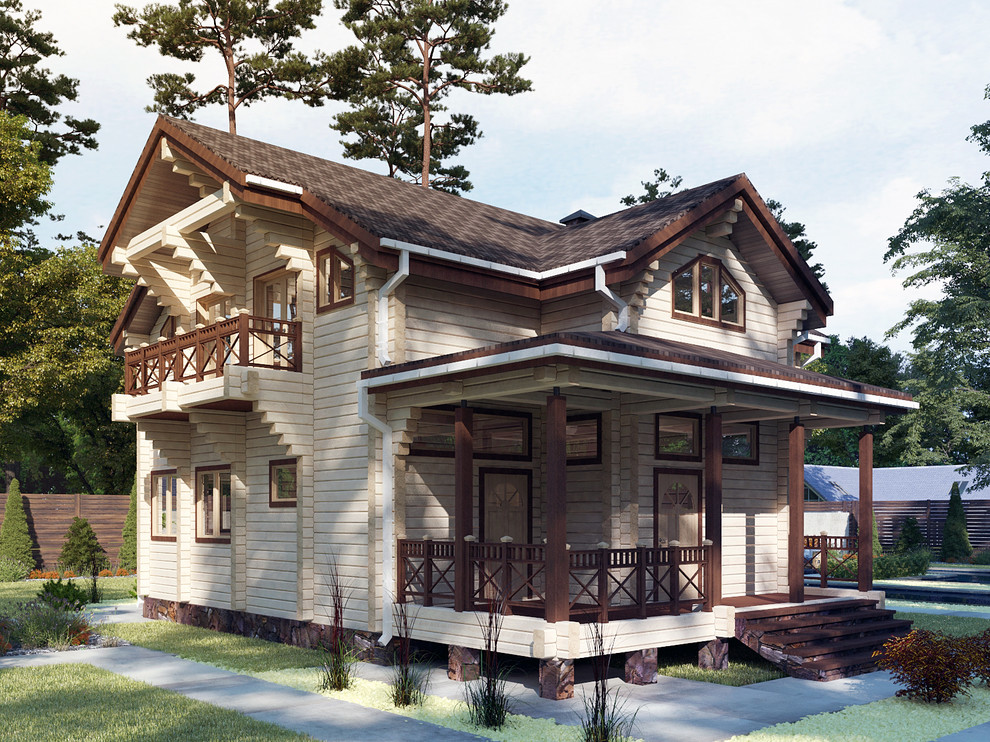 Дом из клееного бруса