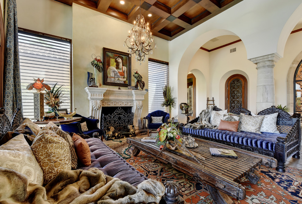 Home design - transitional home design idea in Austin