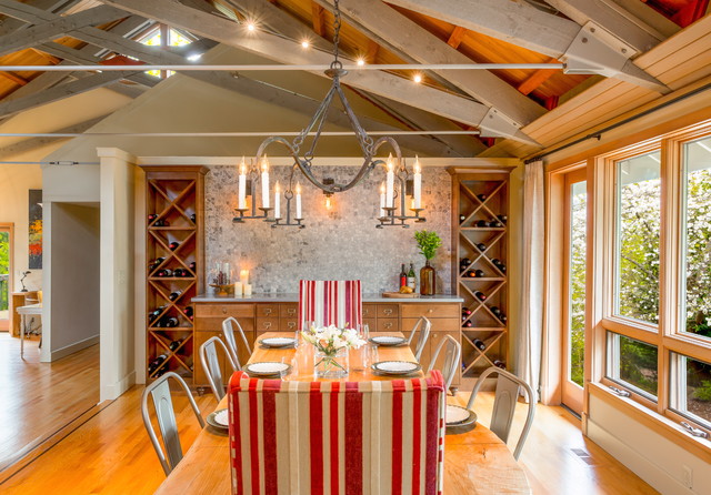 Transitional Dining Room klassisch-modern-esszimmer