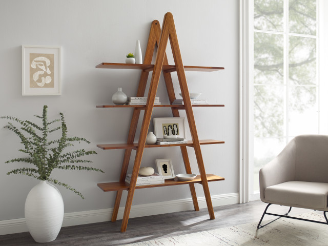 Studio Plus Book Shelf Amber mid-century-arbeitszimmer
