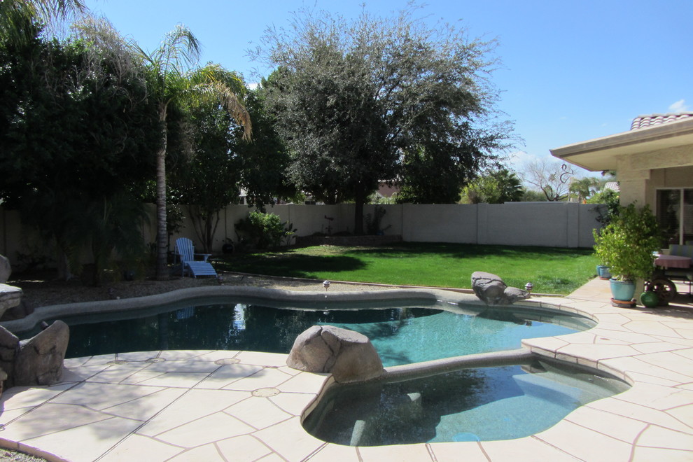 Pool - transitional pool idea in Phoenix