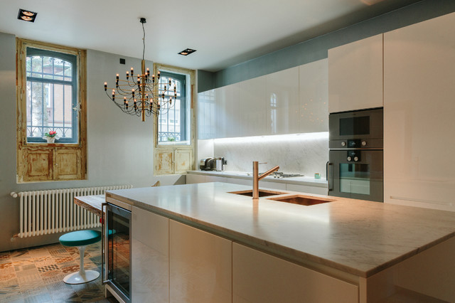 Frankfurt House contemporary-kitchen