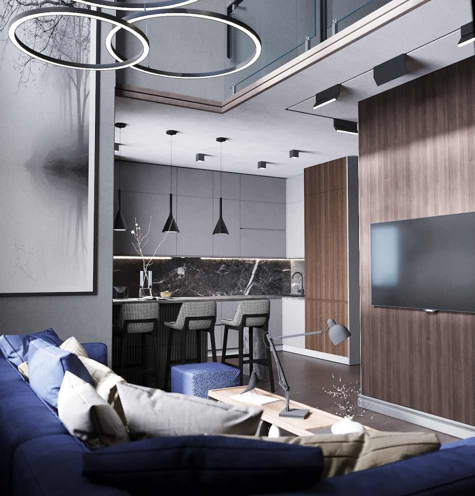 Квартира с антресолью