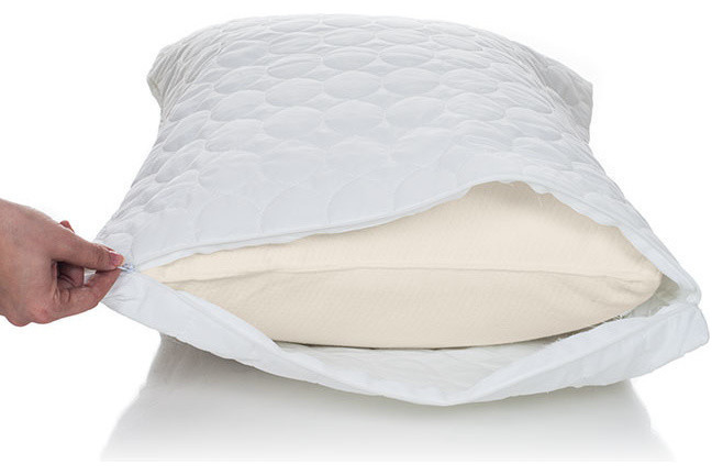 Remedy Cotton Bed Bug and Dust Mite Pillow Protector