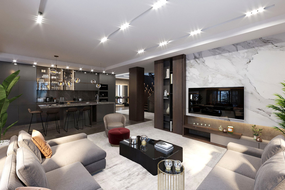 Интерьер дома в колодищах