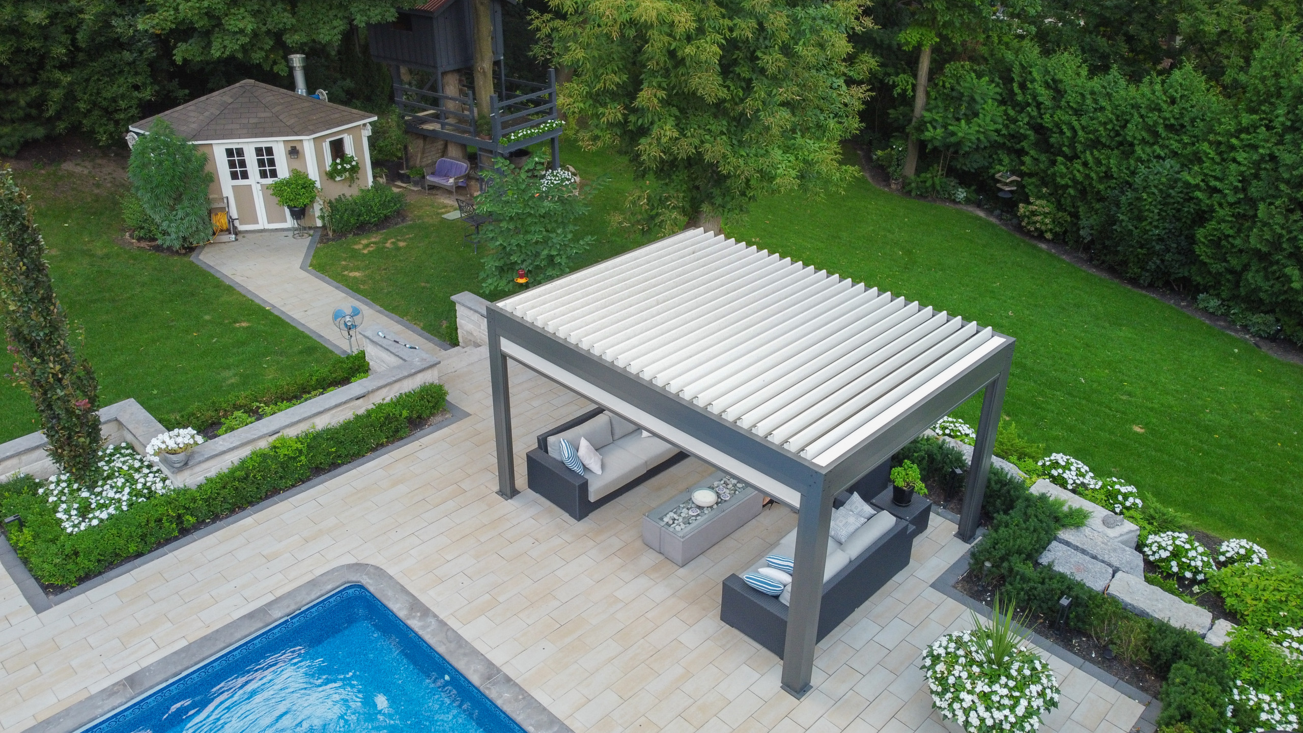Louvered Pergola Systems