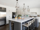 Transitional Kitchen by REFINED LLC