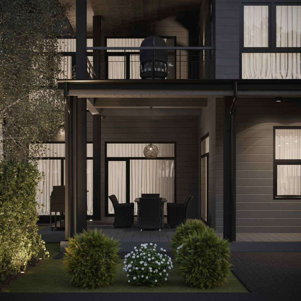 Загородный дом в скандинавском стиле