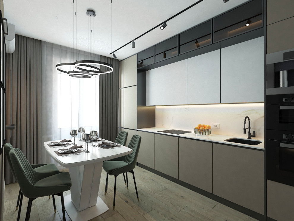 Проект 3-х комнатной квартиры в мкр. Южный